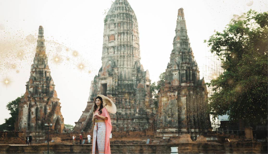 特選輕奢旅拍泰國5日|專屬限動場景、泰服皇室LOOK、友善大象互動時光